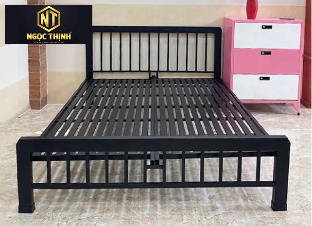 GIƯỜNG KHUNG SẮT SƠN TĨNH ĐIỆN